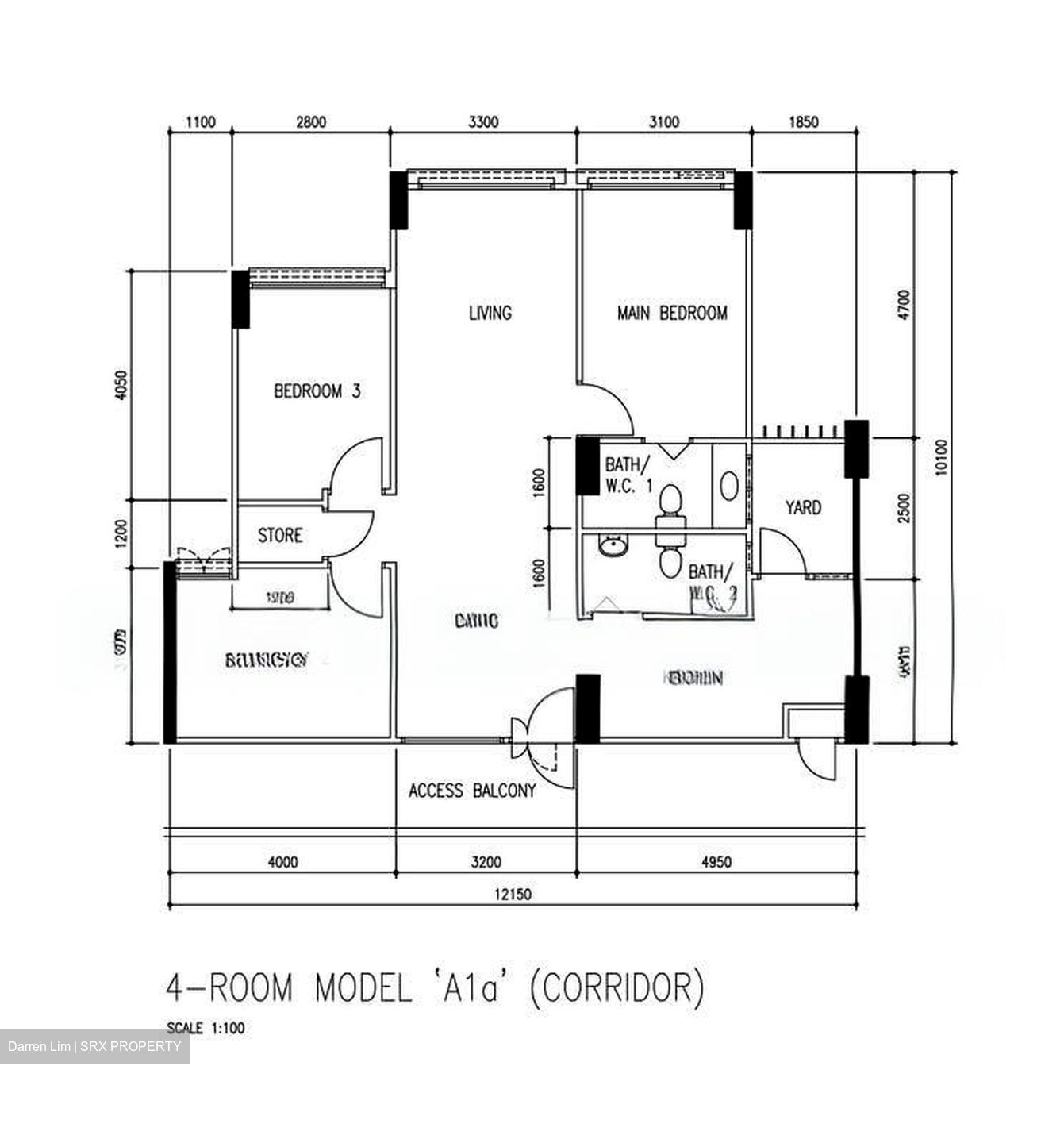 Blk 691 Jurong West Central 1 (Jurong West), HDB 4 Rooms #603806261